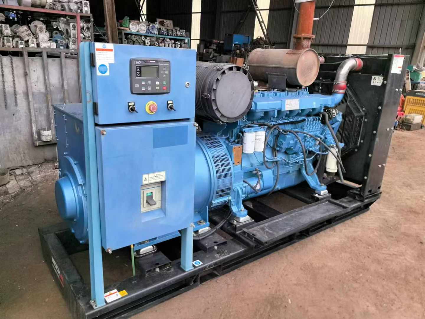鄱阳500kW 柴油发电机组可带动设备功率的计算公式是什么？