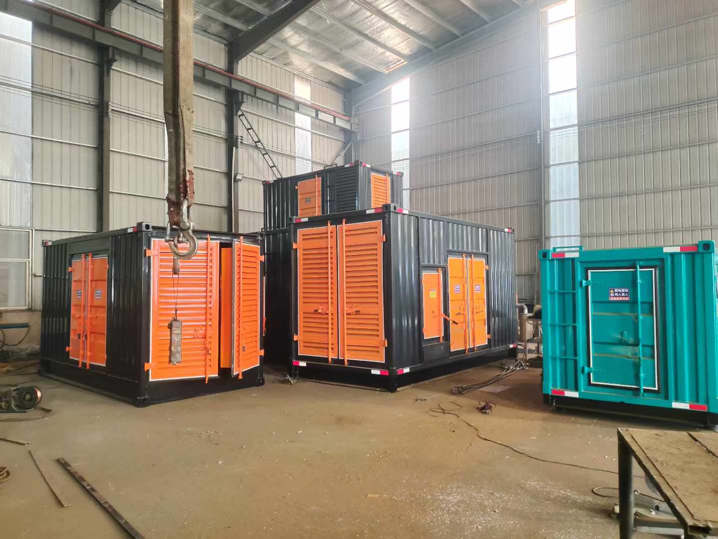 鄱阳500kw柴油发电机组可以带动多少功率设备？